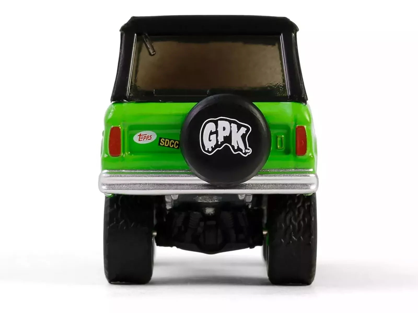 1969 Ford Bronco "Garbage Pail Kids: Super Snotty" Green with Black Top "San Diego Comic-Con 2024 Exclusive" 1/64 Diecast Model Car by Greenlight - image 4