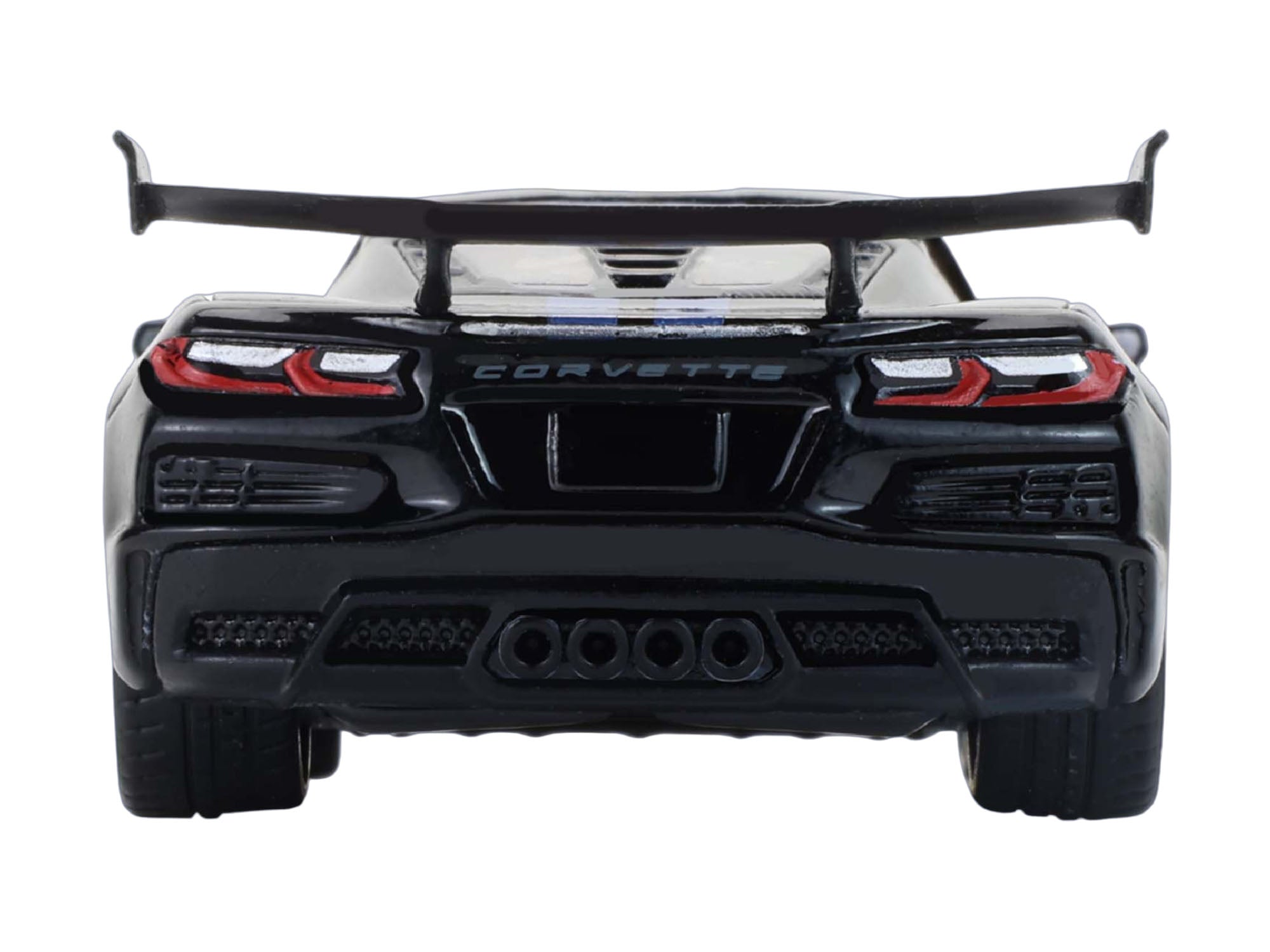 2025 Chevrolet Corvette C8 ZR1 Black with Blue Stripes with Raw Casting Dual Pack "2025 Greenlight Waltersons Collector's Expo Exclusive" 1/64 Diecast Model Car by Greenlight - image 2