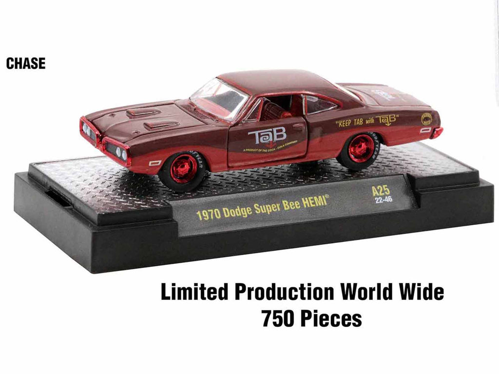 "Sodas" Set of 3 pieces Release 25 Limited Edition to 6250 pieces Worldwide 1/64 Diecast Model Cars by M2 Machines - image 3