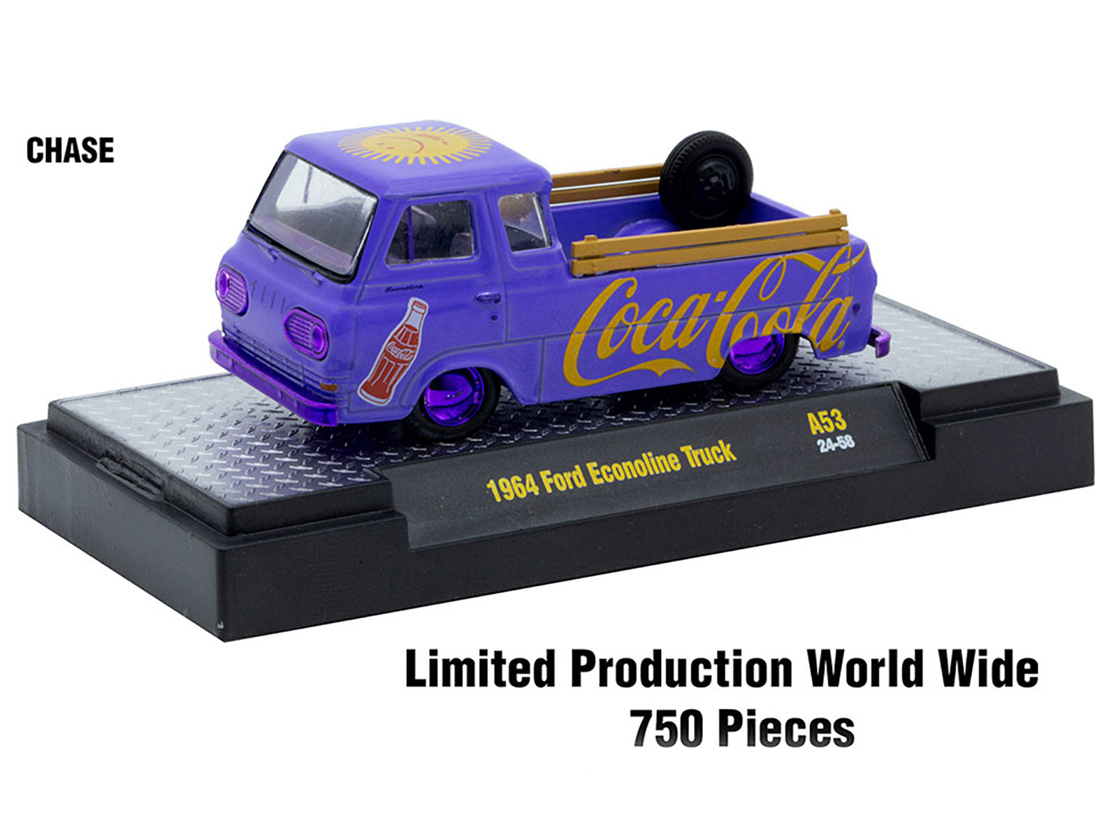 "Coca-Cola" Set of 3 pieces Release 53 Limited Edition to 10000 pieces Worldwide 1/64 Diecast Model Cars by M2 Machines - image 4