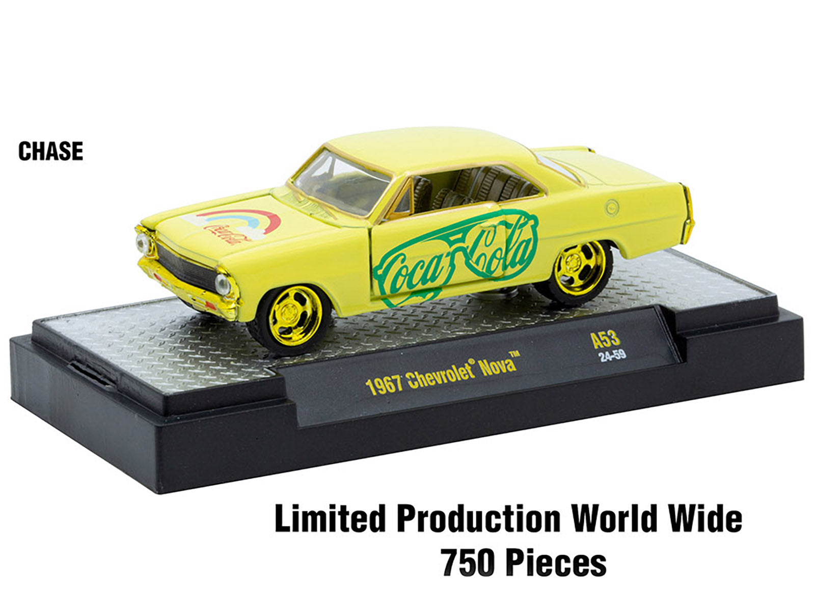 "Coca-Cola" Set of 3 pieces Release 53 Limited Edition to 10000 pieces Worldwide 1/64 Diecast Model Cars by M2 Machines - image 5