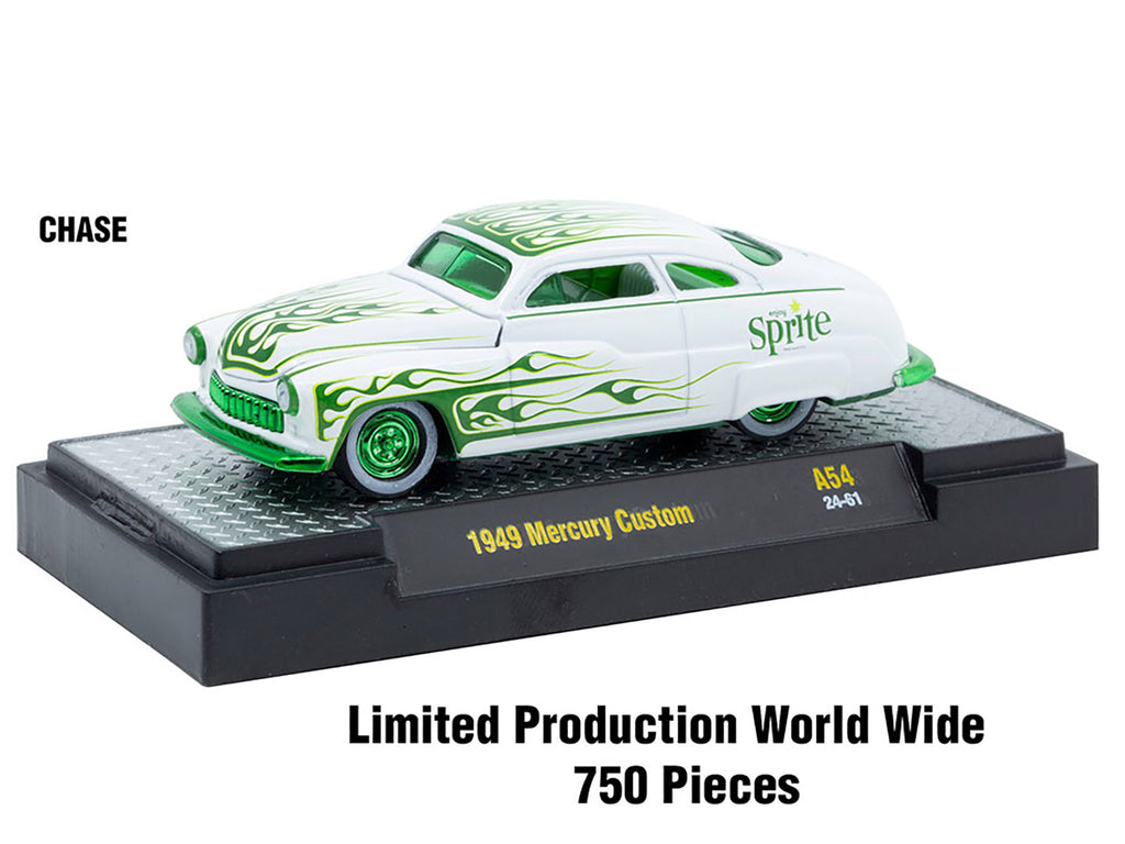 "Sodas" Set of 3 pieces Release 54 Limited Edition to 10000 pieces Worldwide 1/64 Diecast Model Cars by M2 Machines - image 2