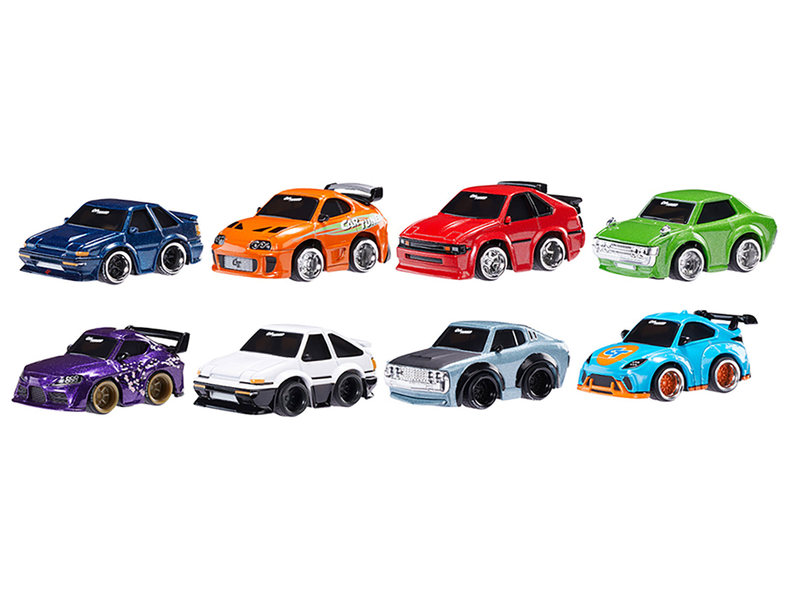 JDM Tuners Series 1 Set of 8 Pieces Diecast Model Cars by CarTuned - image 2