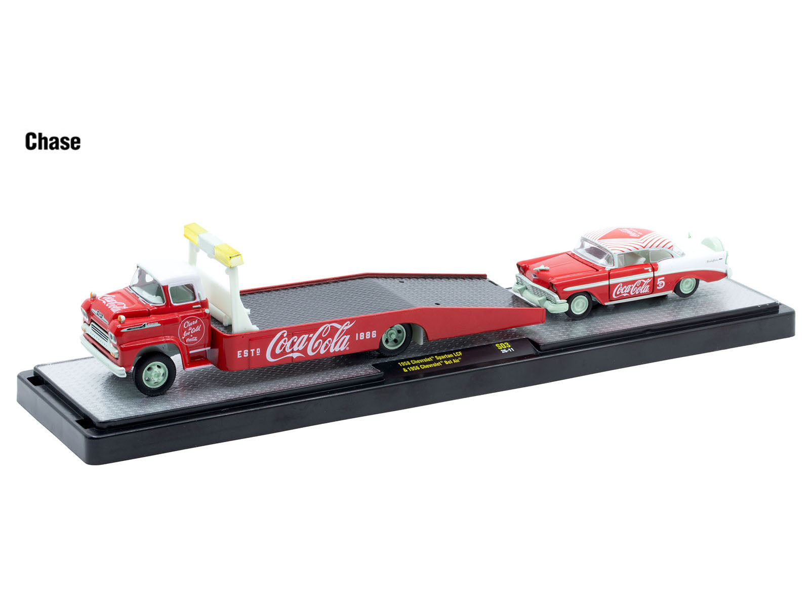 Auto Haulers "Coca-Cola" Set of 3 pieces Release S03 Limited Edition to 4800 pieces Worldwide 1/64 Diecast Model by M2 Machines - image 3
