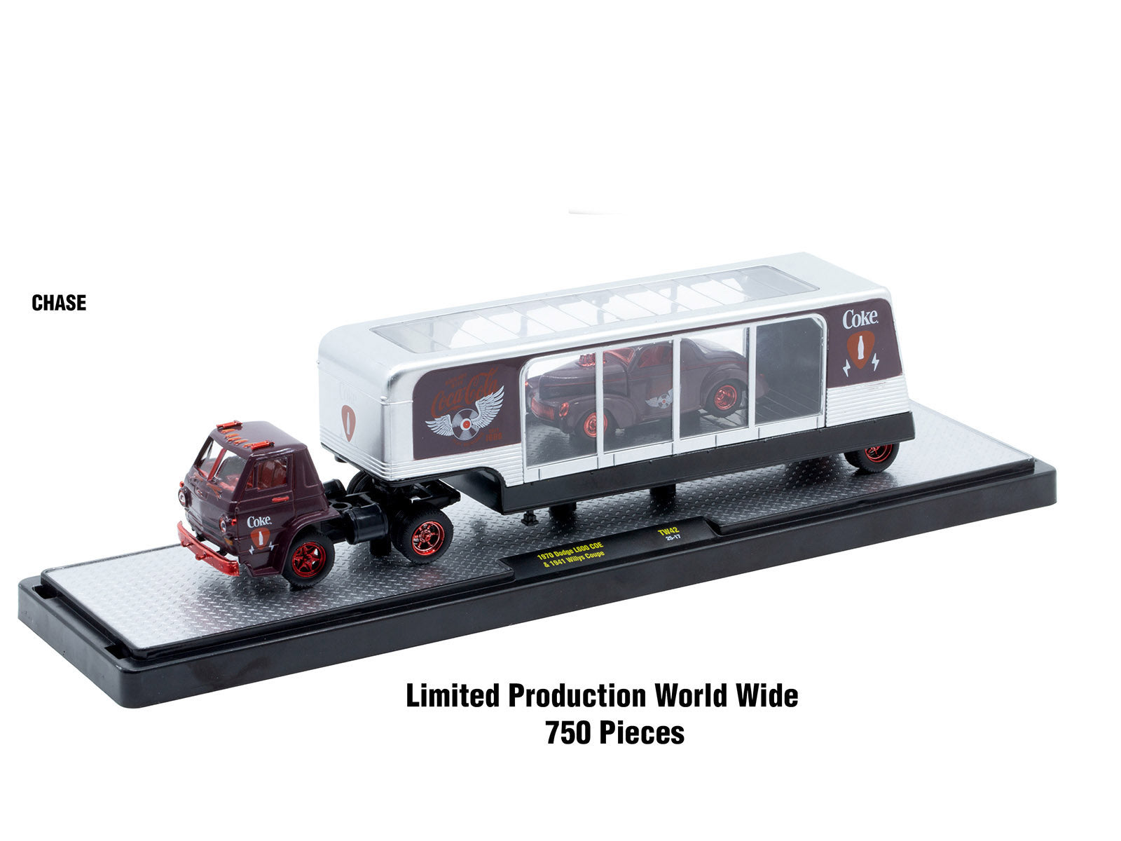Auto Haulers "Coca-Cola" Set of 3 pieces Release 42 Limited Edition to 8200 pieces Worldwide 1/64 Diecast Models by M2 Machines - image 4