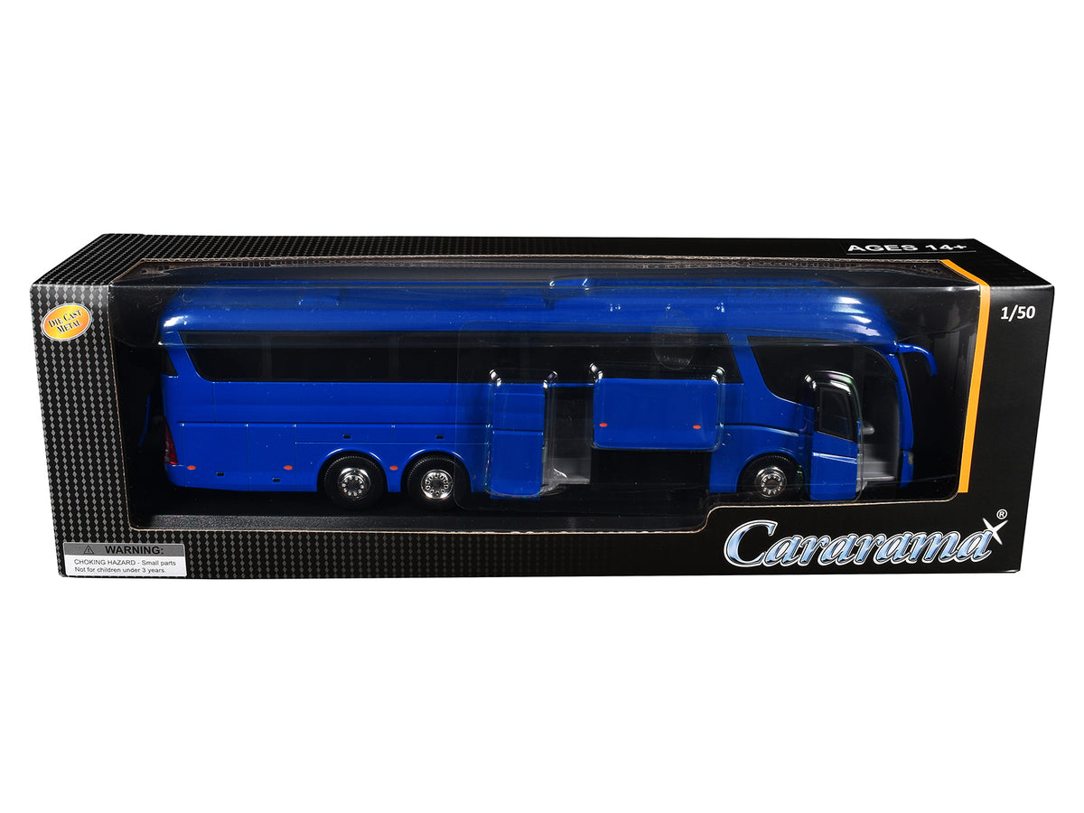 Super Coach Autobus Blue 1/50 Diecast Model by Cararama - image 3