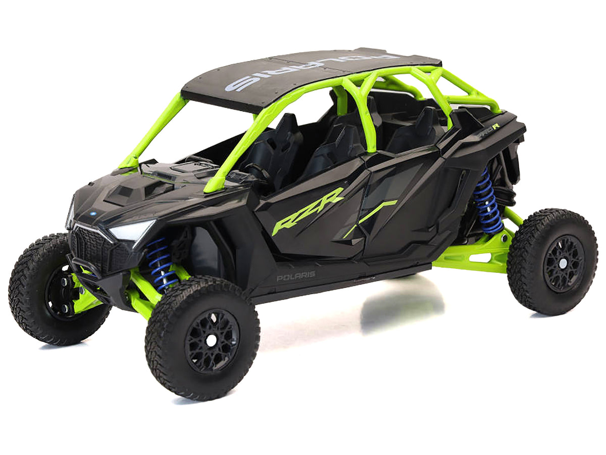 Polaris RZR Pro R UTV Black and Lime Green 1/18 Diecast Model by New Ray - image 2