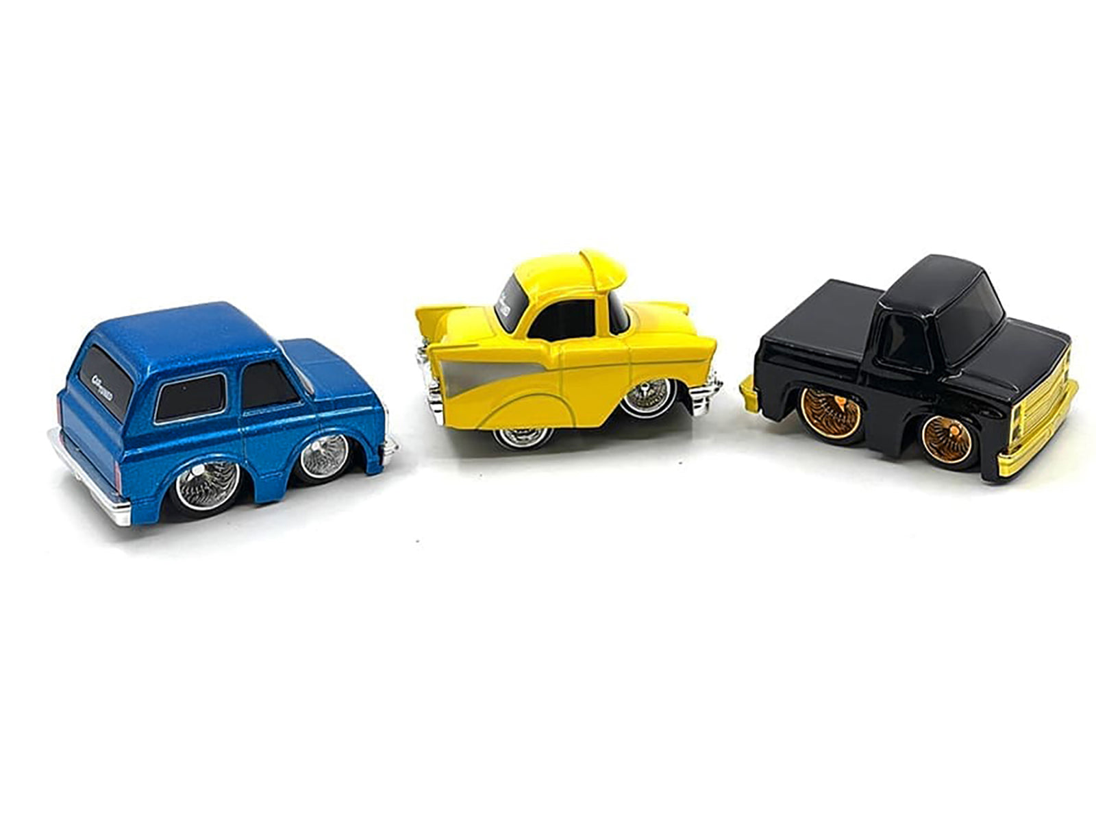 "Lowriders" Series 2 Chevrolet Triple Pack Set of 3 Cars Diecast Model Cars by CarTuned - image 2