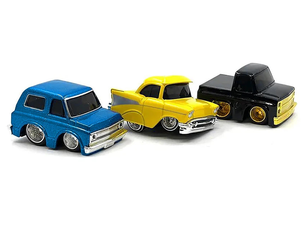 "Lowriders" Series 2 Chevrolet Triple Pack Set of 3 Cars Diecast Model Cars by CarTuned - image 3