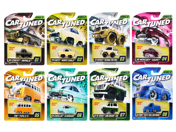"Mainline" 2026 Series 12 Set of 8 Pieces Diecast Model Cars by CarTuned