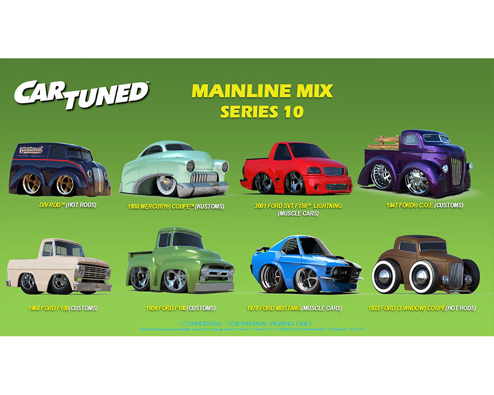 "Mainline" 2026 Series 10 Set of 8 Pieces Diecast Model Cars by CarTuned - image 3