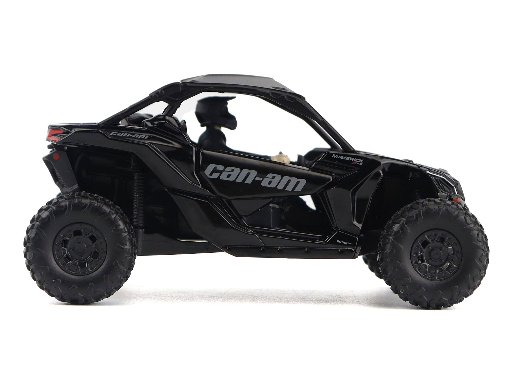 Can-Am Maverick X3 X RS Turbo RR Triple Black with Driver Figure 1/32 Diecast Model by BRP Models - image 2