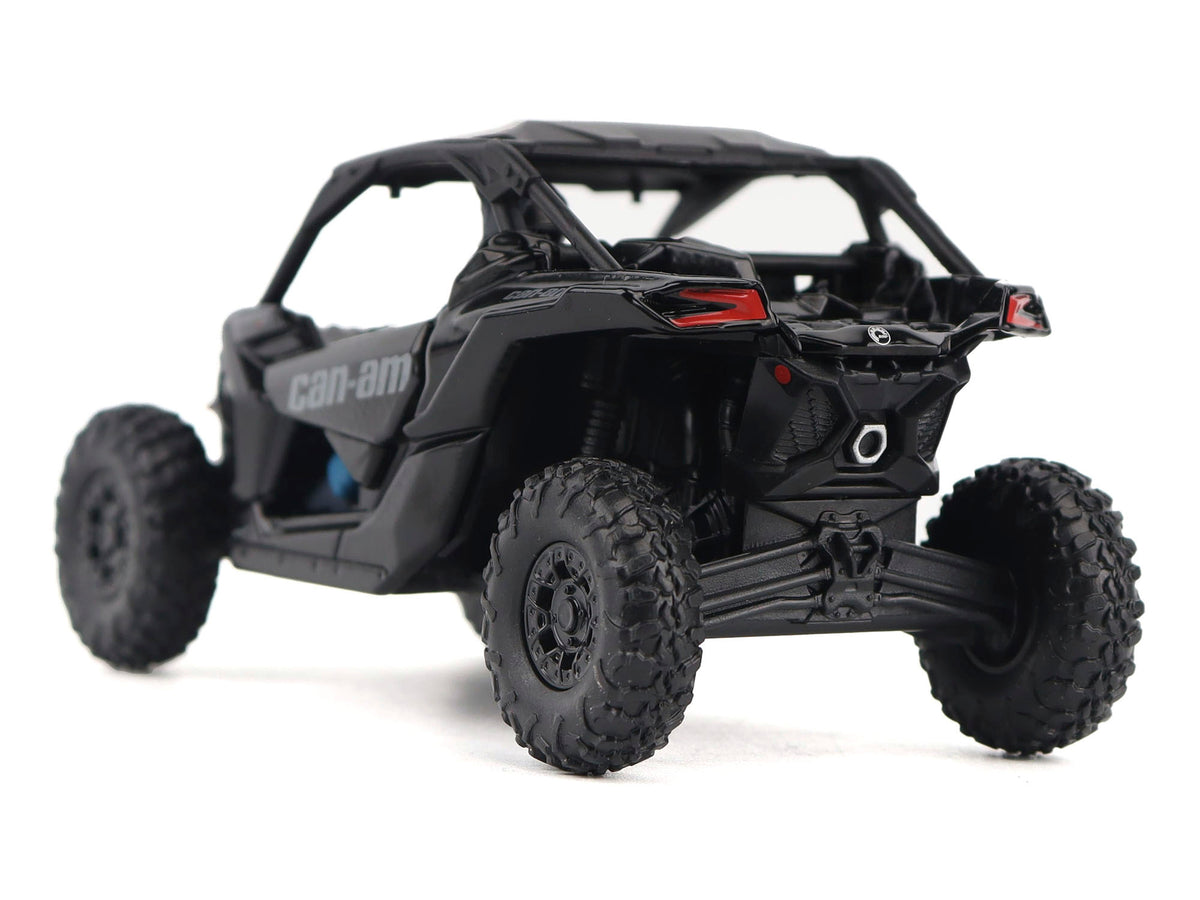 Can-Am Maverick X3 X RS Turbo RR Triple Black with Driver Figure 1/32 Diecast Model by BRP Models - image 3