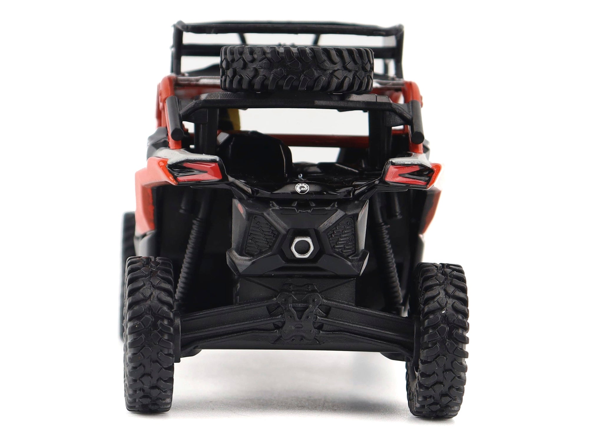 Can-Am Maverick X3 X RS Turbo RR Sand Version Chalk Gray and Magma Red with Driver Figure 1/32 Diecast Model by BRP Models - image 5