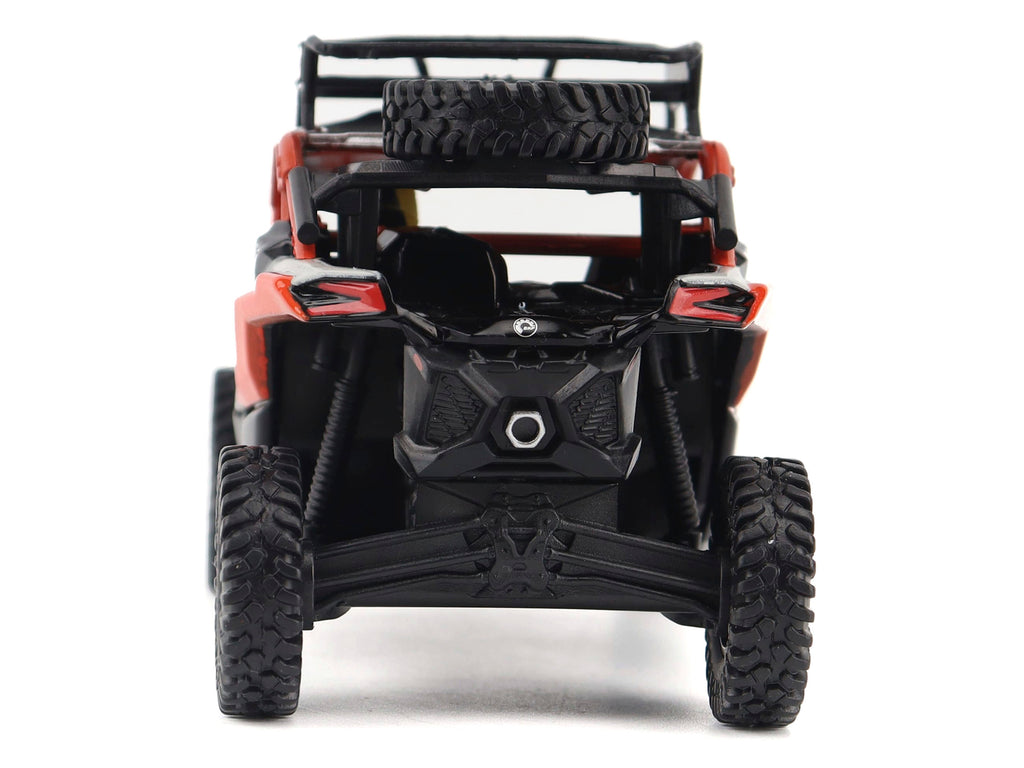 Can-Am Maverick X3 X RS Turbo RR Sand Version Chalk Gray and Magma Red with Driver Figure 1/32 Diecast Model by BRP Models - image 5