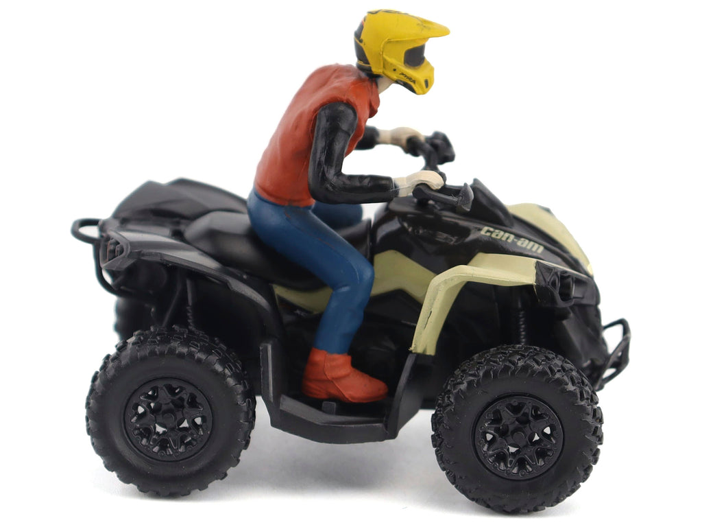 Can-Am Renegade X XC 1000R ATV Desert Tan with Driver Figure 1/32 Diecast Model by BRP Models - image 2