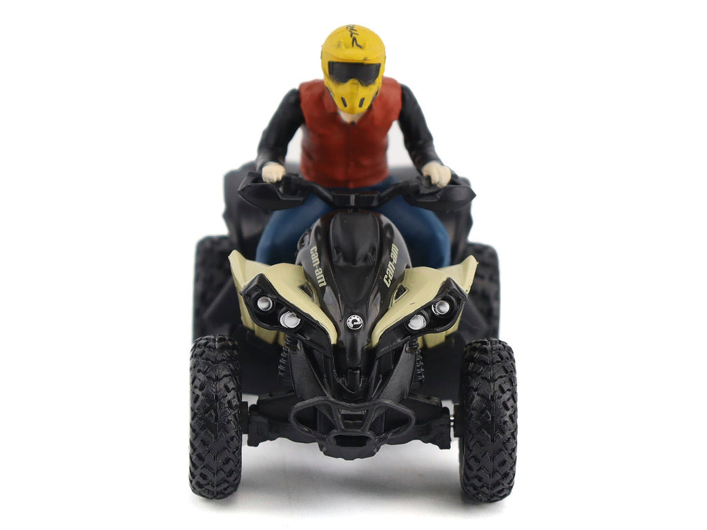 Can-Am Renegade X XC 1000R ATV Desert Tan with Driver Figure 1/32 Diecast Model by BRP Models - image 4