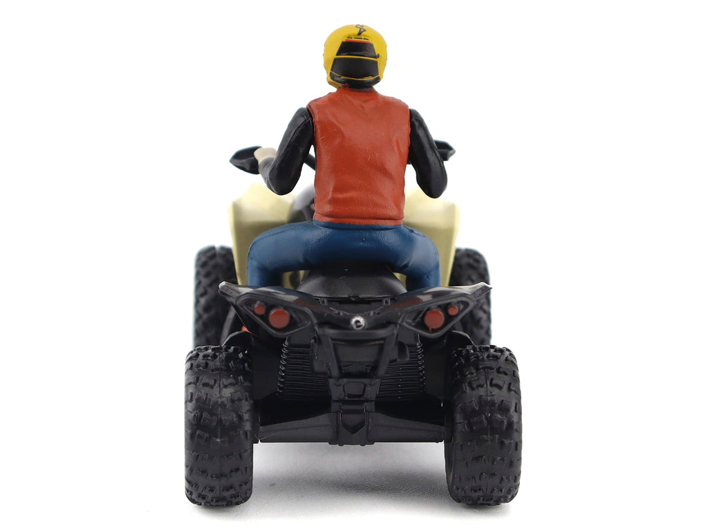 Can-Am Renegade X XC 1000R ATV Desert Tan with Driver Figure 1/32 Diecast Model by BRP Models - image 5