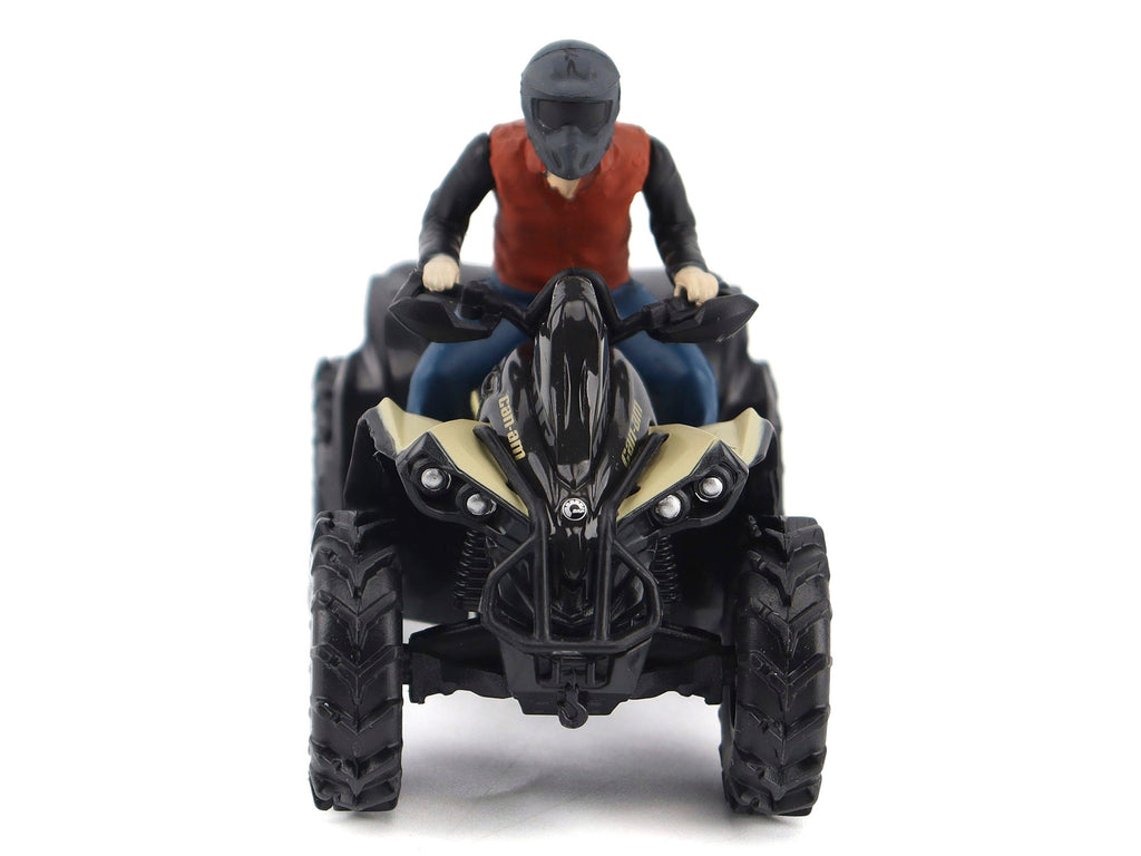 Can-Am Renegade X MR 1000R ATV Desert Tan with Driver Figure 1/32 Diecast Model by BRP Models - image 5