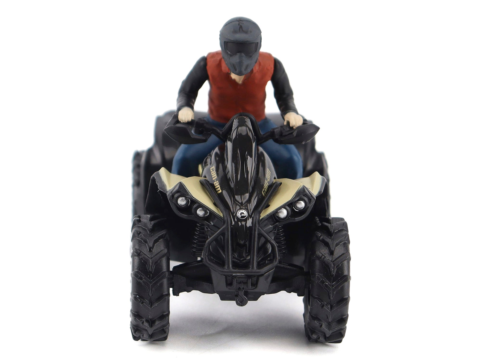 Can-Am Renegade X MR 1000R ATV Desert Tan with Driver Figure 1/32 Diecast Model by BRP Models - image 5