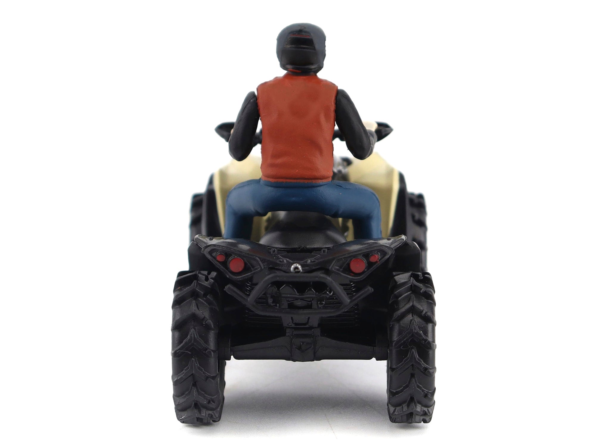 Can-Am Renegade X MR 1000R ATV Desert Tan with Driver Figure 1/32 Diecast Model by BRP Models - image 4
