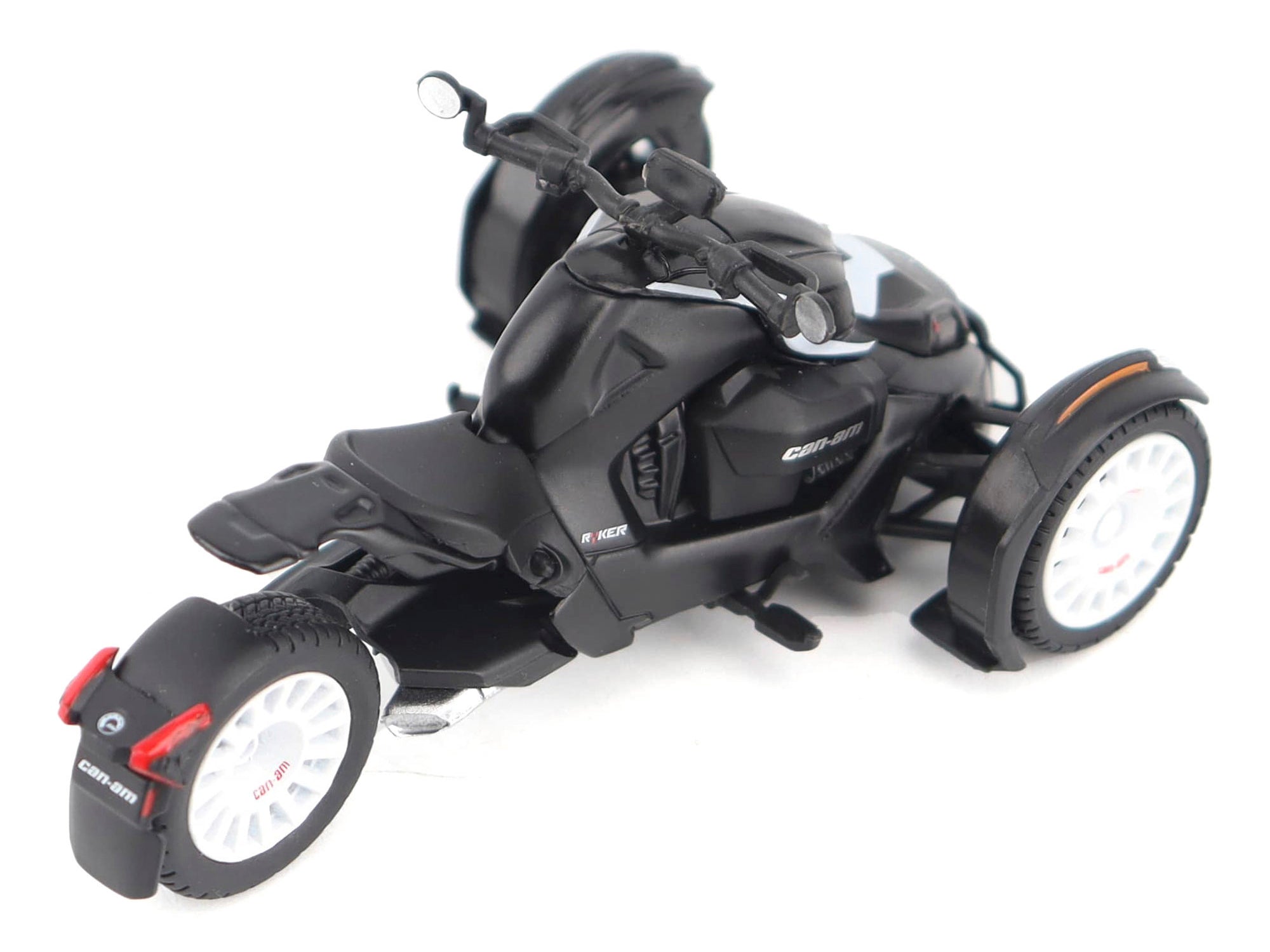 Can-Am Ryker Rally 3-Wheel Motorcycle Ghost Black 1/32 Diecast Model by BRP Models - image 4