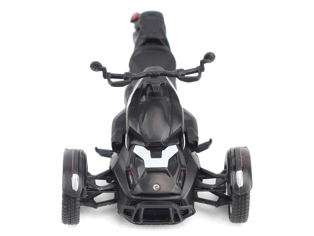 Can-Am Ryker Rally 3-Wheel Motorcycle Ghost Black 1/32 Diecast Model by BRP Models - image 5