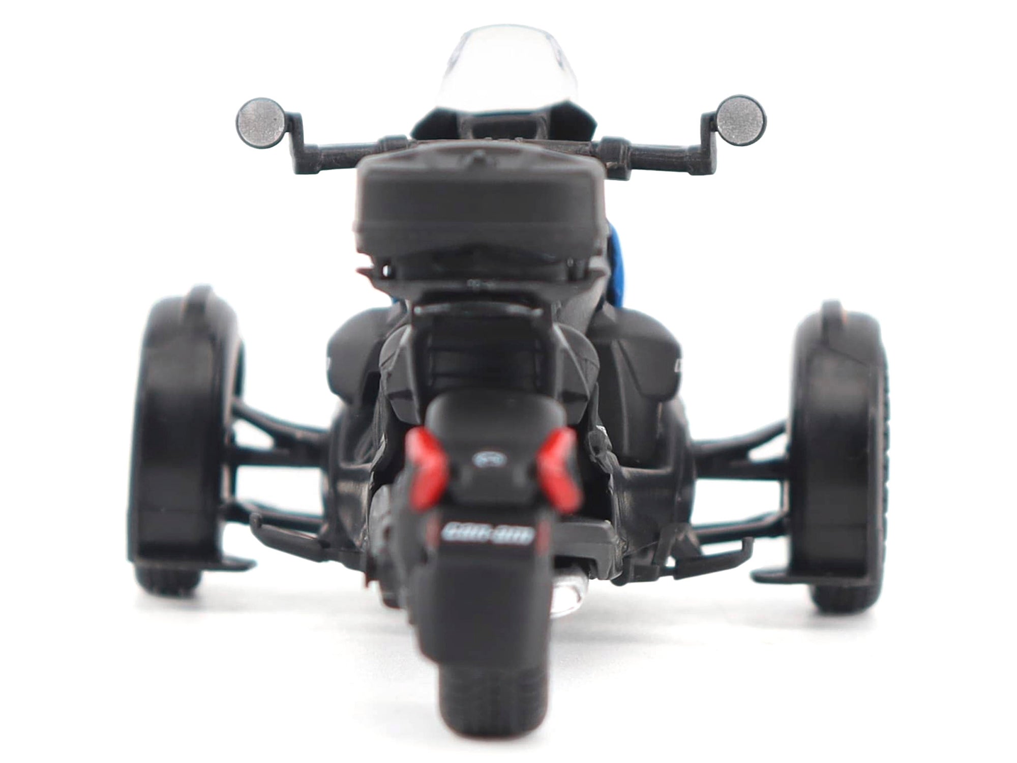 Can-Am Ryker Rally 3-Wheel Motorcycle Galactic Blue and Black 1/32 Diecast Model by BRP Models - image 5