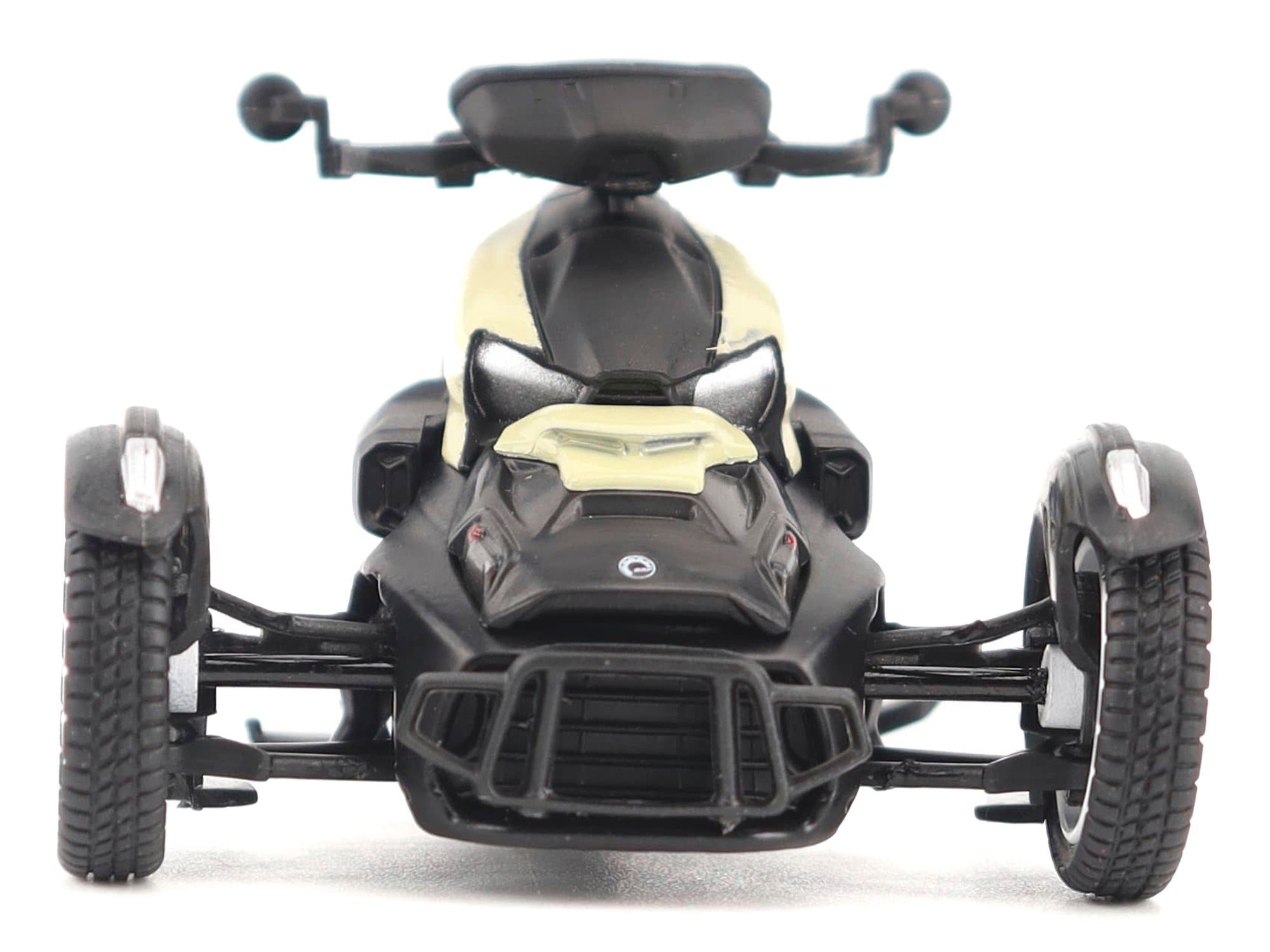 Can-Am Ryker Rally 3-Wheel Motorcycle Sand Storm and Black 1/32 Diecast Model by BRP Models - image 4