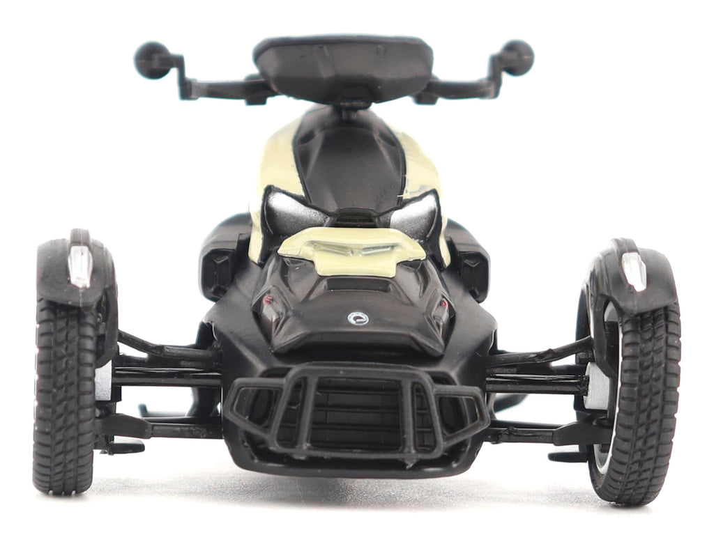 Can-Am Ryker Rally 3-Wheel Motorcycle Sand Storm and Black 1/32 Diecast Model by BRP Models - image 4