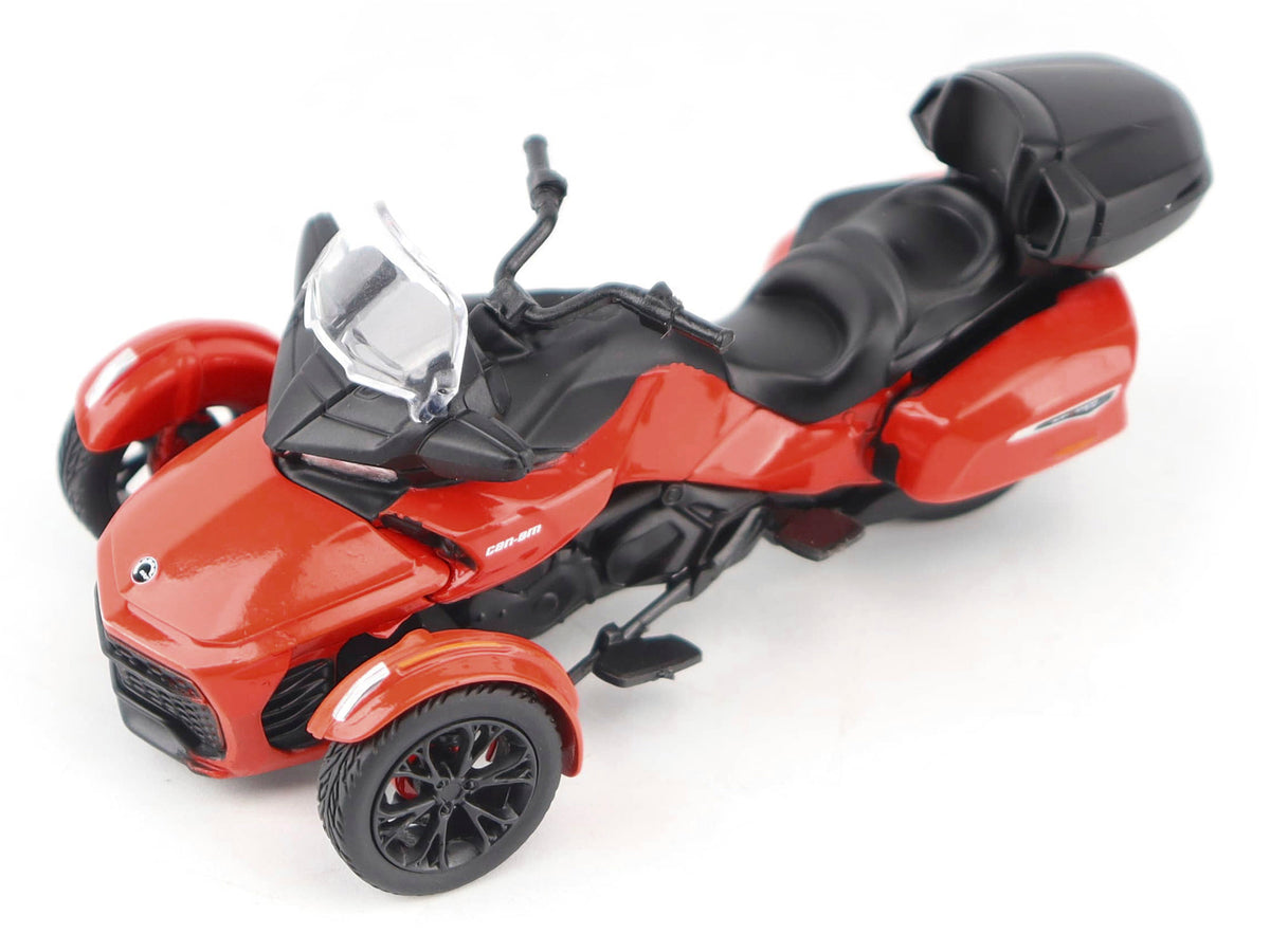 Can-Am Spyder F3 Limited Special Series 3-Wheel Motorcycle Viper Red 1/32 Diecast Model by BRP Models - image 2