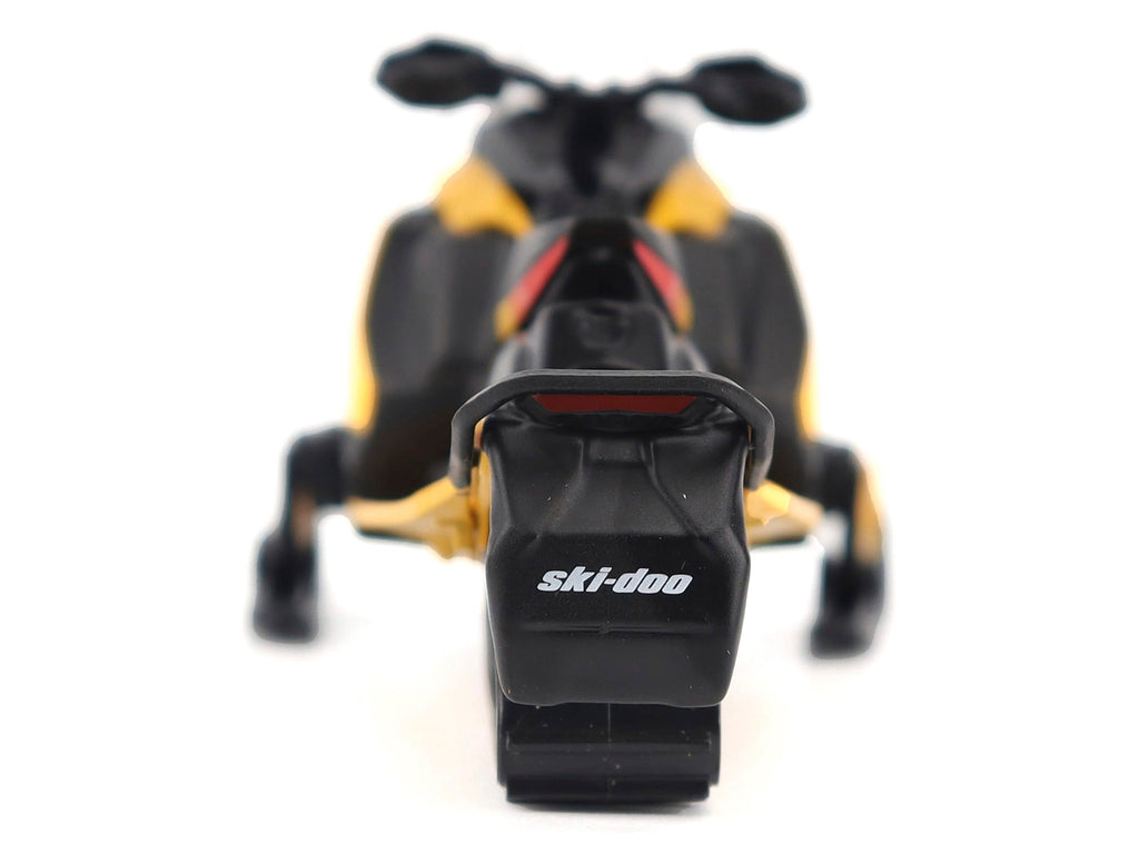Ski-Doo MXZ Blizzard (Trail Segment) Neo Yellow and Ski-Doo MXZ 120cc (Kid's Model) Neo Yellow Set of 2 Snowmobiles 1/32 Diecast Models by BRP Models - image 3