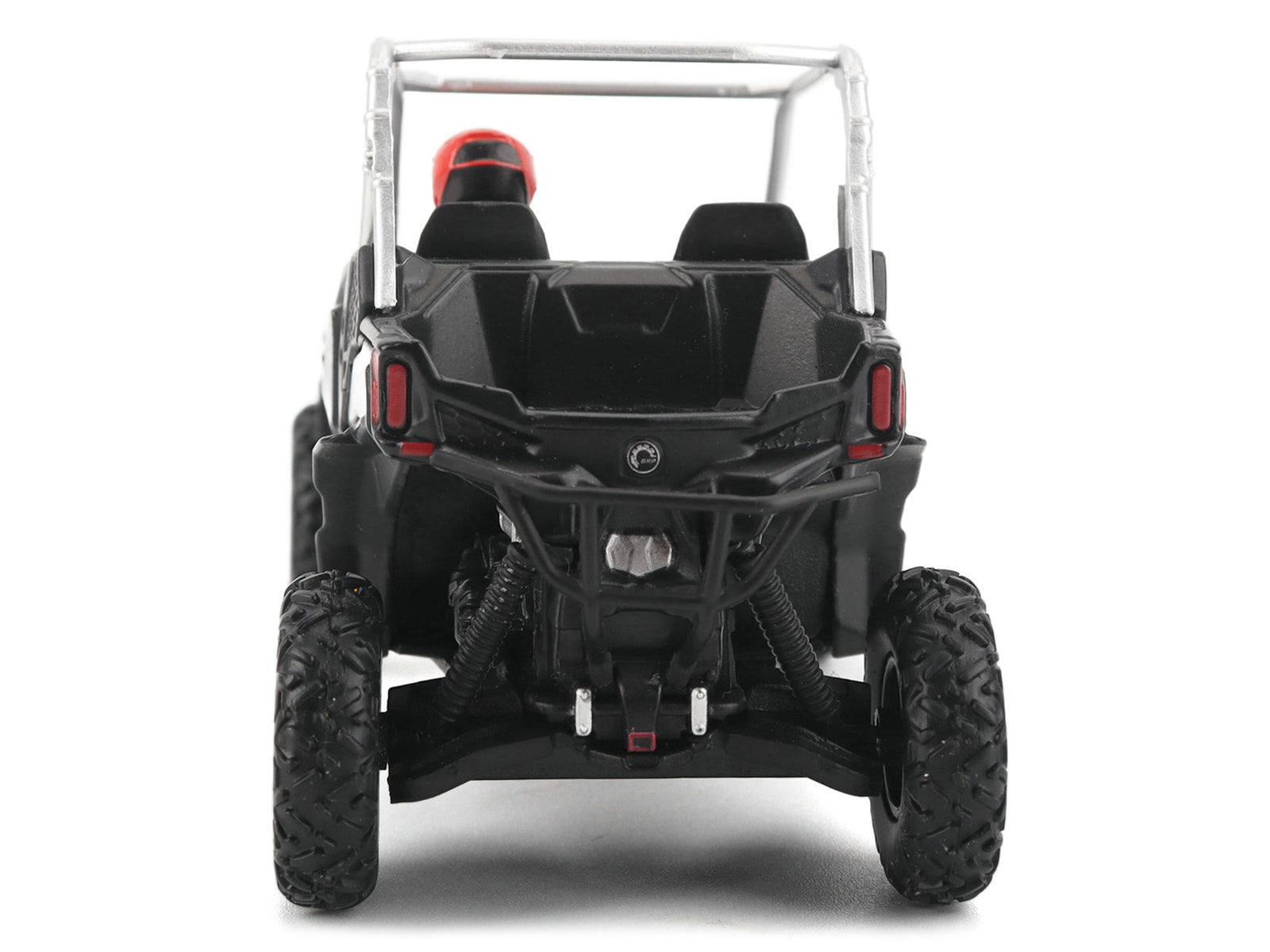 Can-Am Maverick Sport XXC 1000R Silver Metallic and Black with Driver Figure 1/32 Diecast Model by BRP Models - image 4