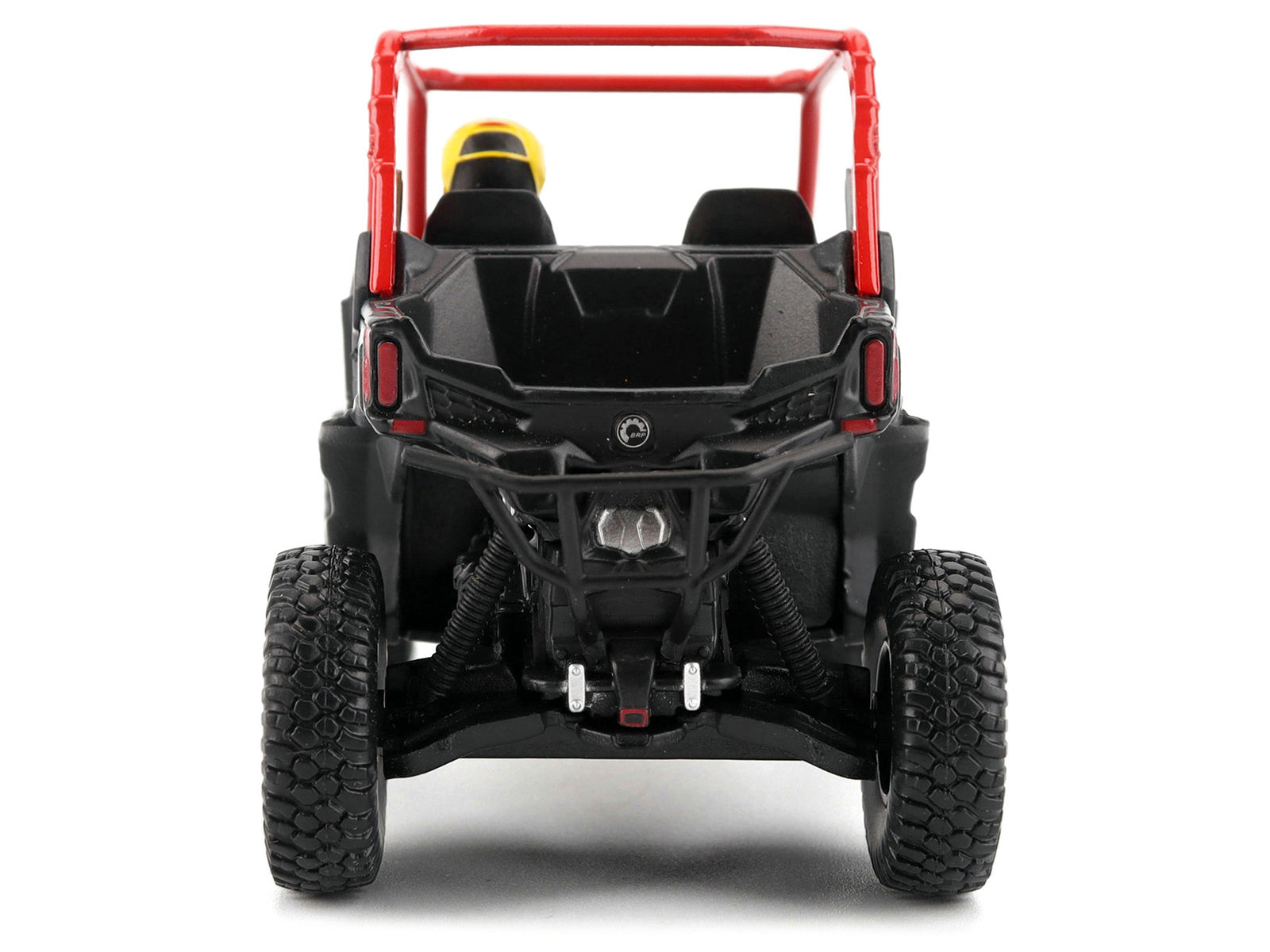 Can-Am Maverick Sport XRC 1000R Red and Gray with Driver Figure 1/32 Diecast Model by BRP Models - image 5