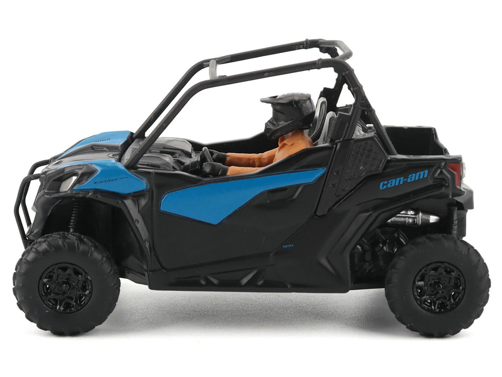Can-Am Maverick Trail DPS 1000 Blue and Black with Driver Figure 1/32 Diecast Model by BRP Models - image 2