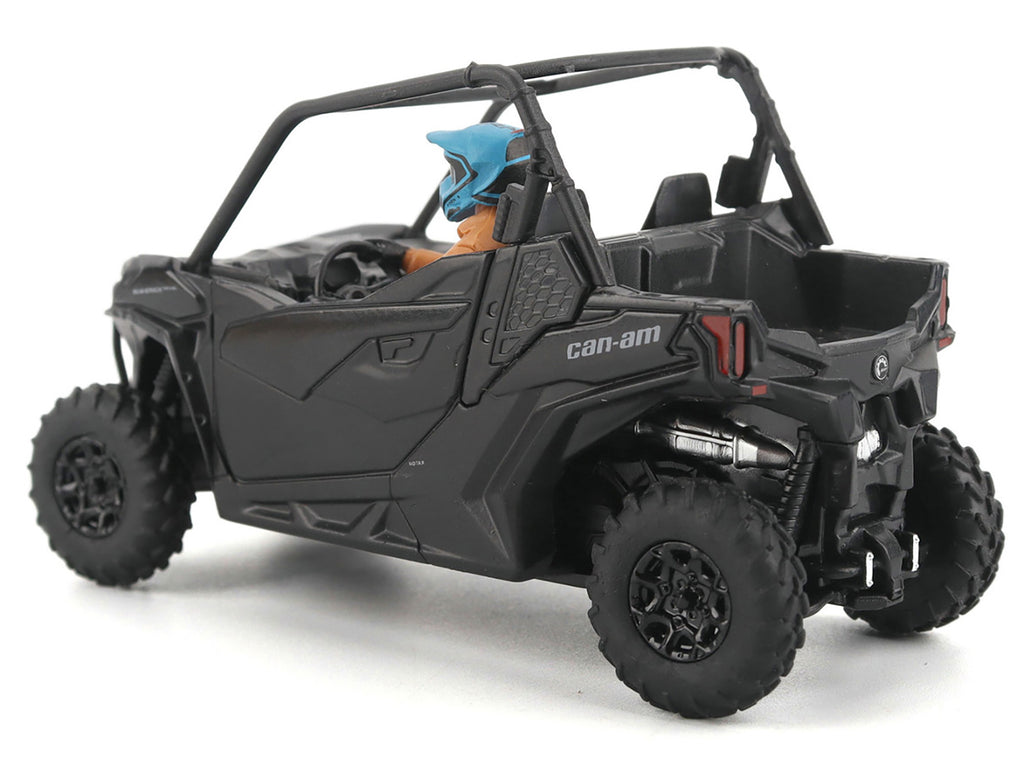 Can-Am Maverick Trail DPS 1000 Matt Black with Driver Figure 1/32 Diecast Model by BRP Models - image 3