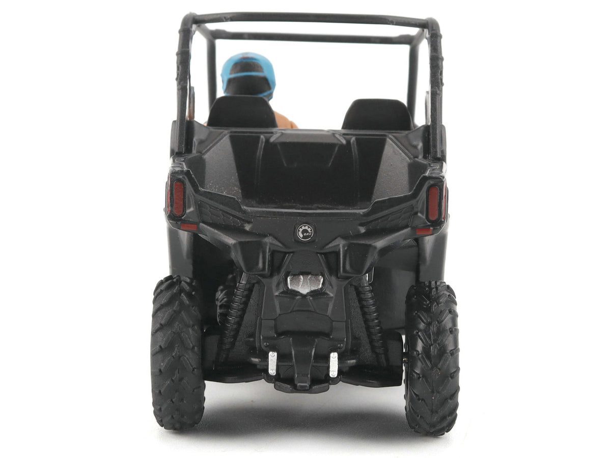 Can-Am Maverick Trail DPS 1000 Matt Black with Driver Figure 1/32 Diecast Model by BRP Models - image 5