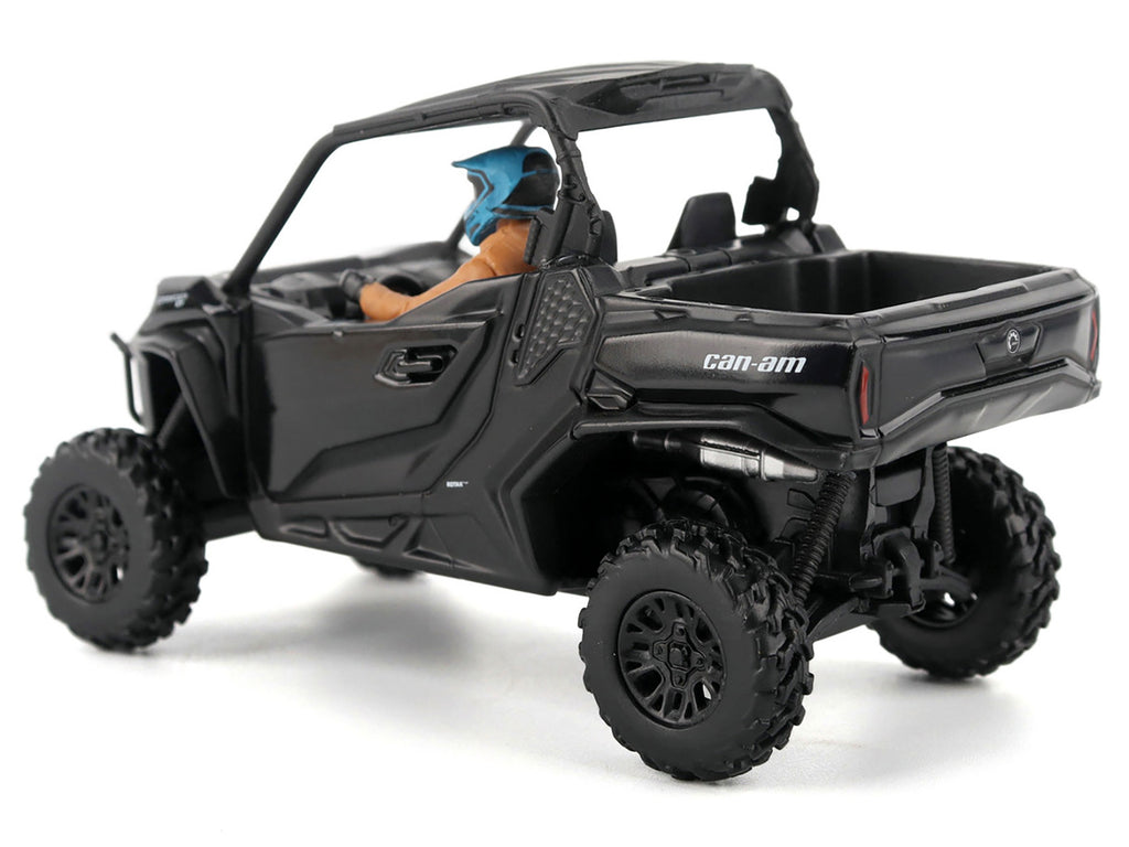 Can-Am Commander XT 1000R Matt Black with Driver Figure 1/32 Diecast Model by BRP Models - image 3
