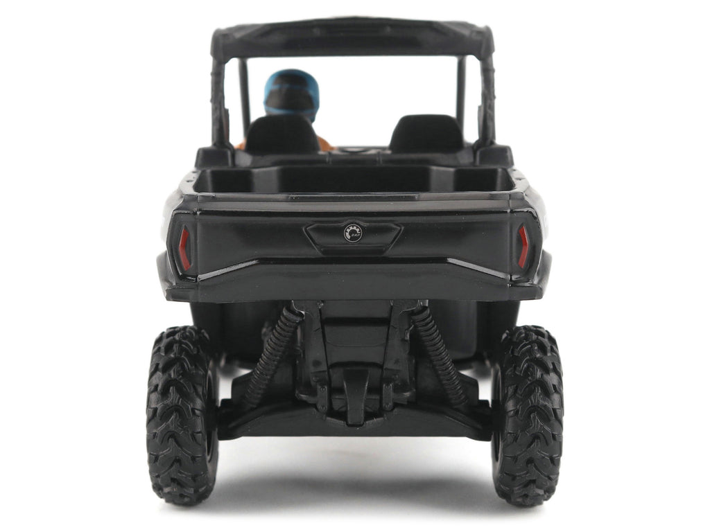 Can-Am Commander XT 1000R Matt Black with Driver Figure 1/32 Diecast Model by BRP Models