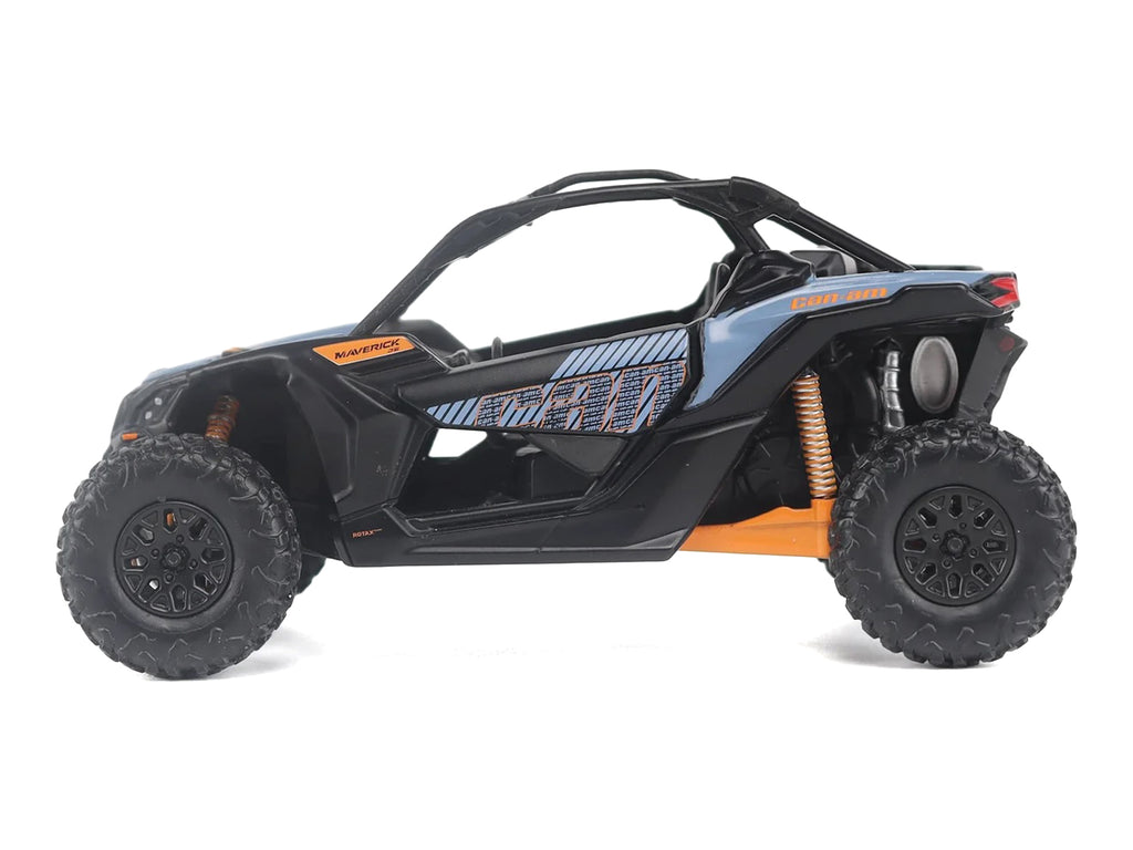 Can-Am Maverick X3 DS Turbo Blue and Orange 1/32 Diecast Model by BRP Models - image 2