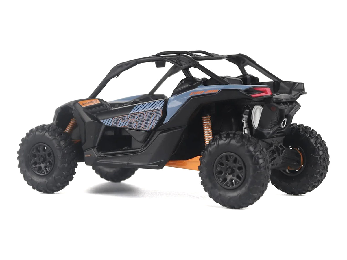 Can-Am Maverick X3 DS Turbo Blue and Orange 1/32 Diecast Model by BRP Models - image 3
