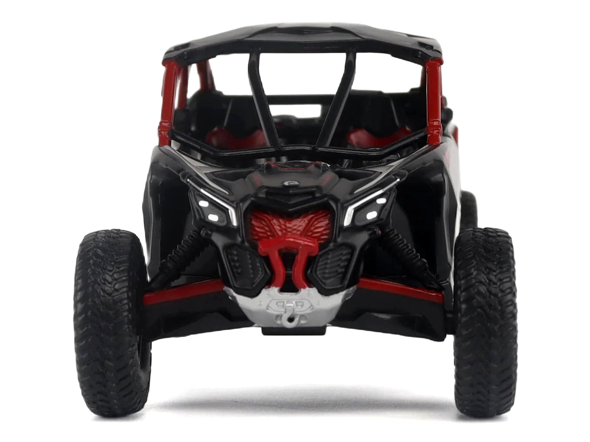 Can-Am Maverick X3 MAX X RC Turbo RR Gray and Red 1/32 Diecast Model by BRP Models - image 4
