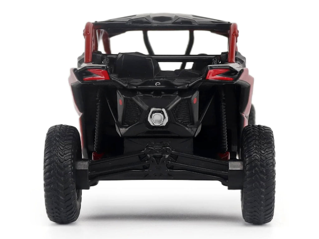Can-Am Maverick X3 MAX X RC Turbo RR Gray and Red 1/32 Diecast Model by BRP Models - image 5