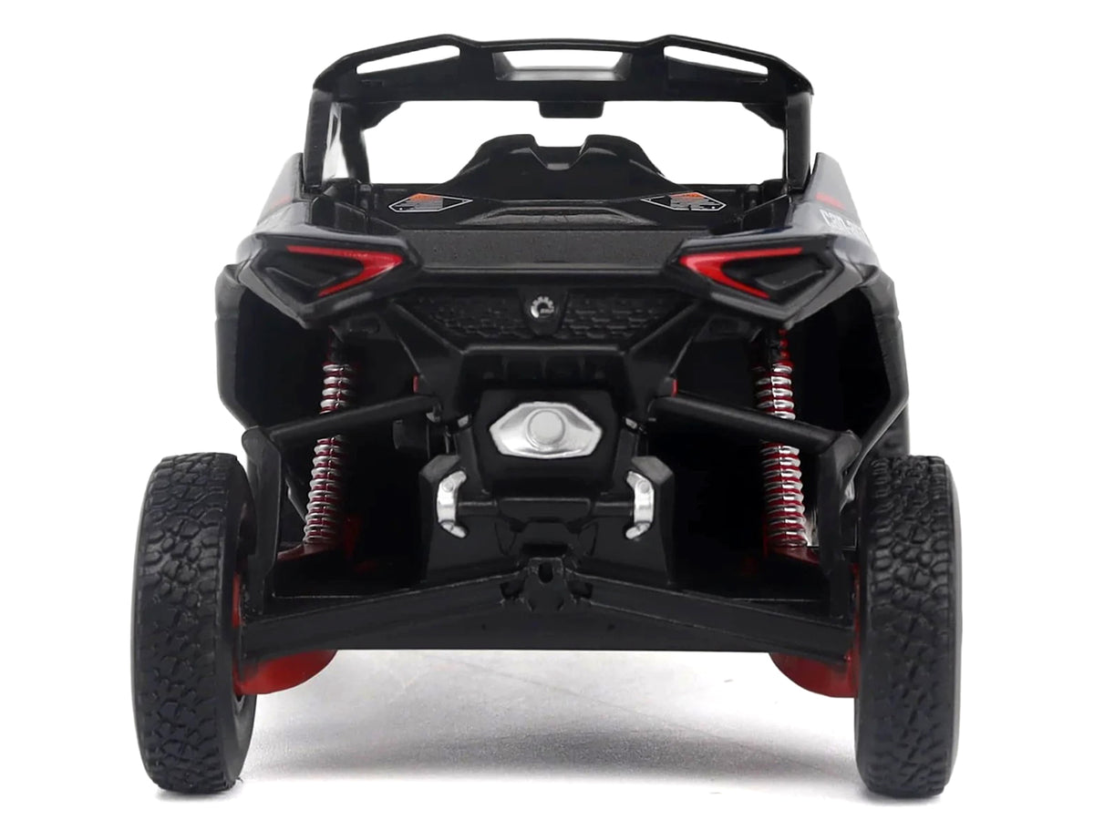 Can-Am Maverick R X RS with Smart-Shox Dark Blue and Red 1/32 Diecast Model by BRP Models - image 5