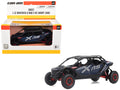 Can-Am Maverick R MAX X RS with Smart-Shox Dark Blue and Red 1/32 Diecast Model by BRP Models