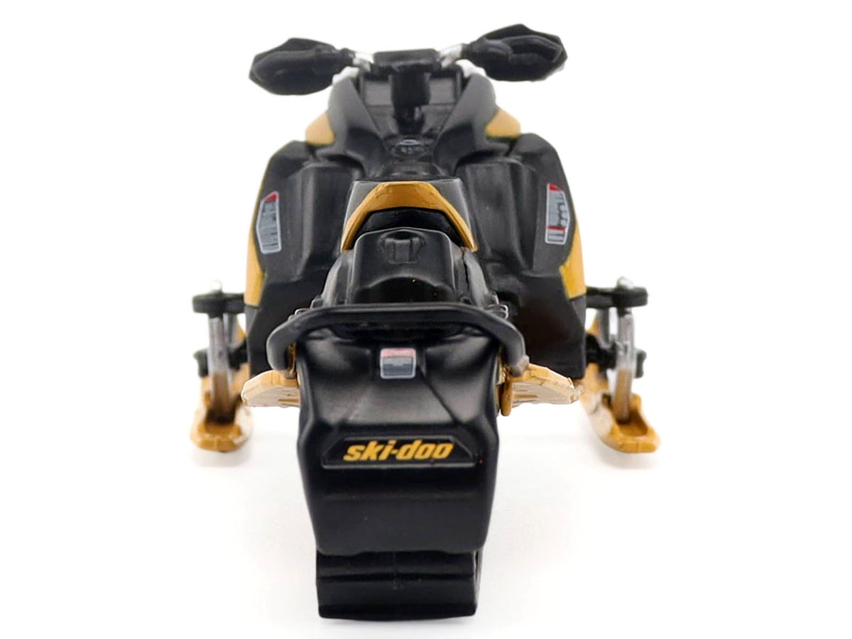 Ski-Doo MXZ XRS 20th Anniversary Snowmobile Yellow 1/32 Die Cast Model by BRP Models