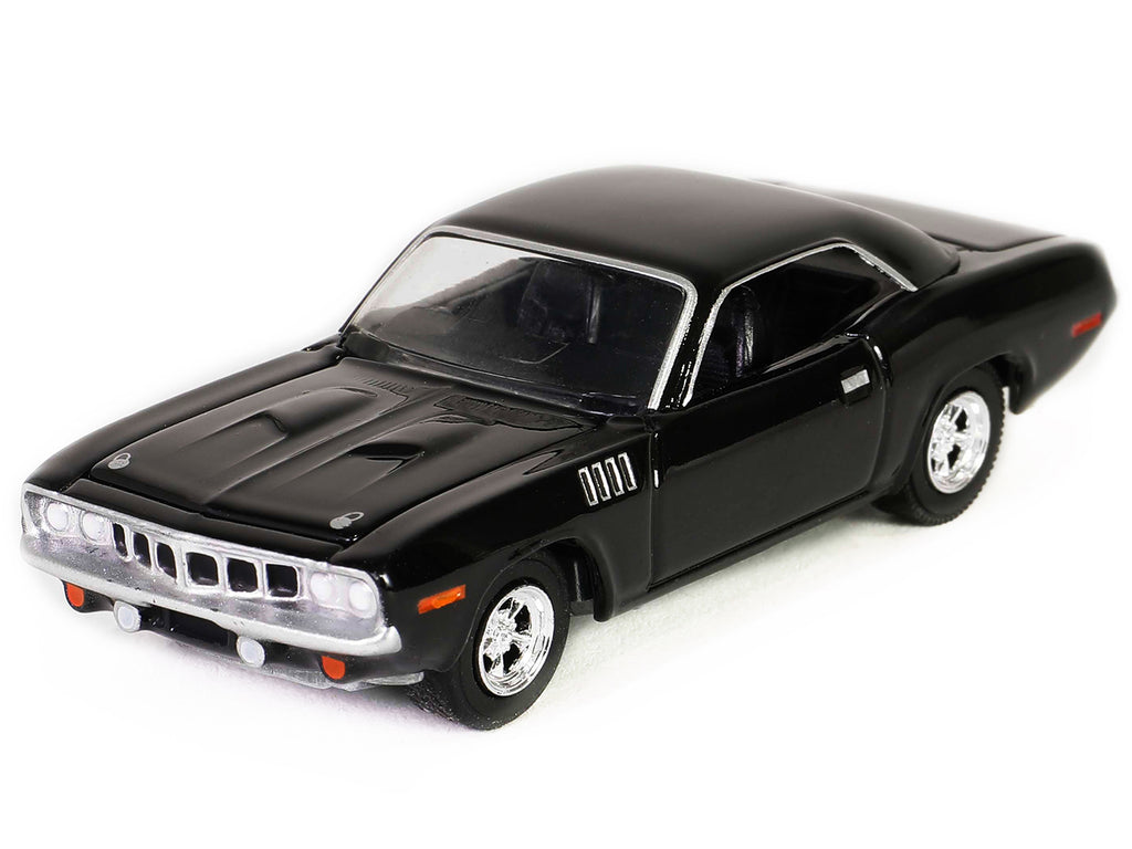 Plymouth Barracuda Black "John Wick: Chapter 4" (2023) Movie "Hollywood Series" Release 41 1/64 Diecast Model Car by Greenlight - image 2