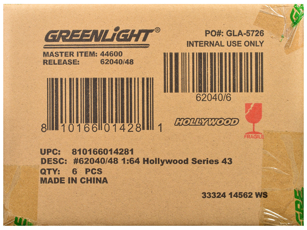 "Hollywood Series" Set of 6 pieces Release 43 1/64 Diecast Model Cars by Greenlight - image 2