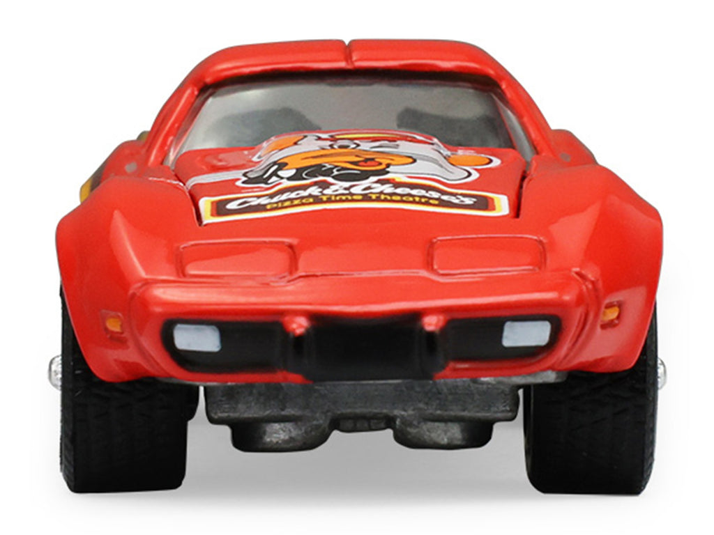 1978 Chevrolet Corvette "Chuck E. Cheese - Retro Edition" Red "Hollywood Series" Series 44 1/64 Diecast Model Car by Greenlight - image 4