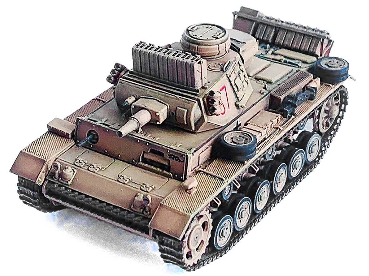 Germany Pz.Kpfw.III Ausf.N DAK Tank #07 "s.Pz.Abt.501 Tunisia" (1942/43) "NEO Dragon Armor" Series 1/72 Plastic Model by Dragon Models - image 4